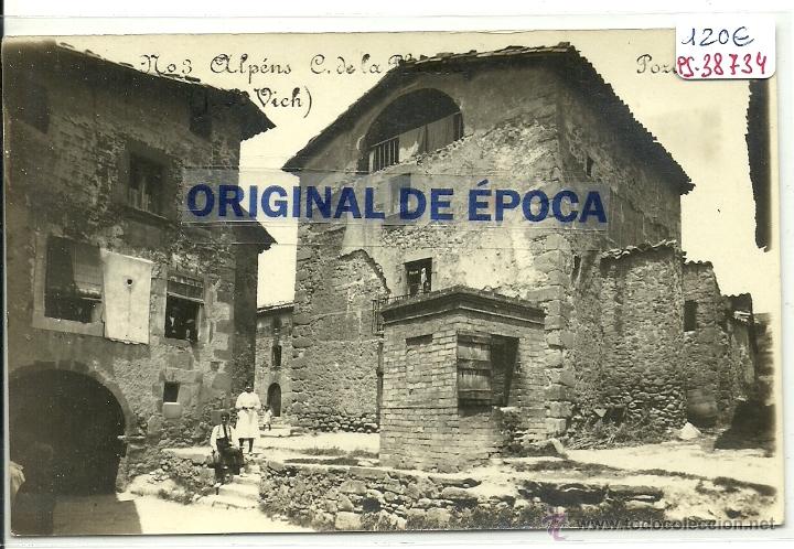 Postcards: (PS-38734)POSTAL FOTOGRAFICA DE ALPENS-CALLE DE LA PLACETA.POZO COMUN
