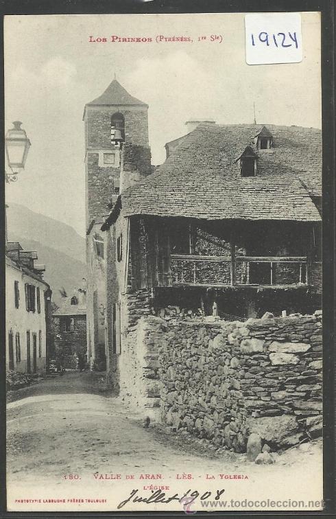 Postales: VALLE DE ARAN - 180 - LES - LA IGLESIA -LABOUCHE- (19124)