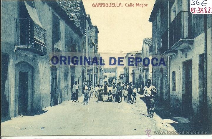 Postkarten: (PS-38835)POSTAL DE GARRIGUELLA-CALLE MAYOR