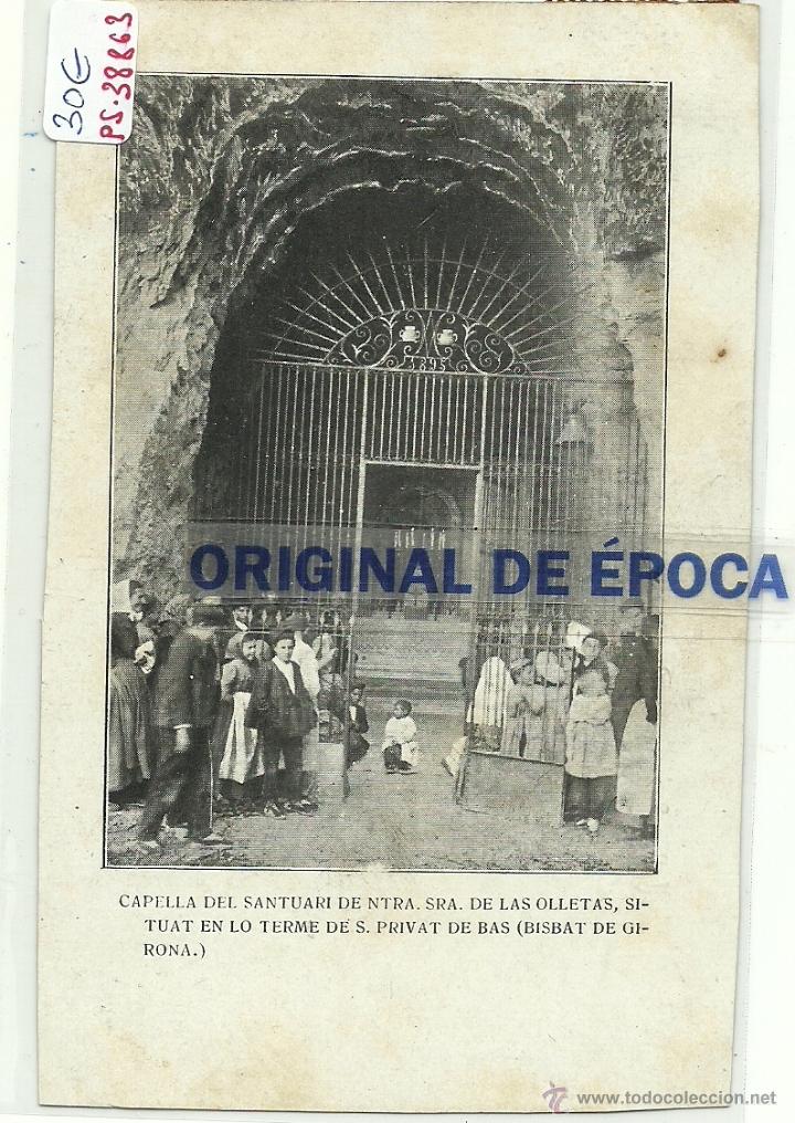 Postcards: (PS-38863)POSTAL DE S.PRIVAT DE BAS-CAPELLA DEL SANTUARI DE NTRA.SRA.DE LAS OLLETAS