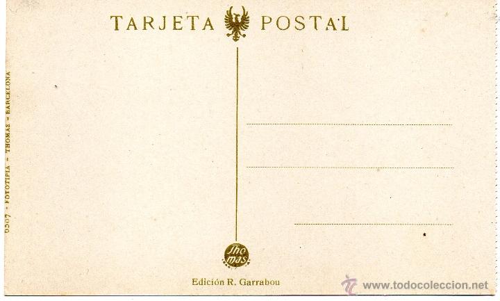 Postales: mollerusa. 5 estaci&oacute;n del norte. thomas - Foto 2
