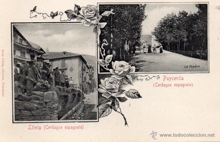 Postales: llivia. puigcerda. brun freres editor - Foto 1
