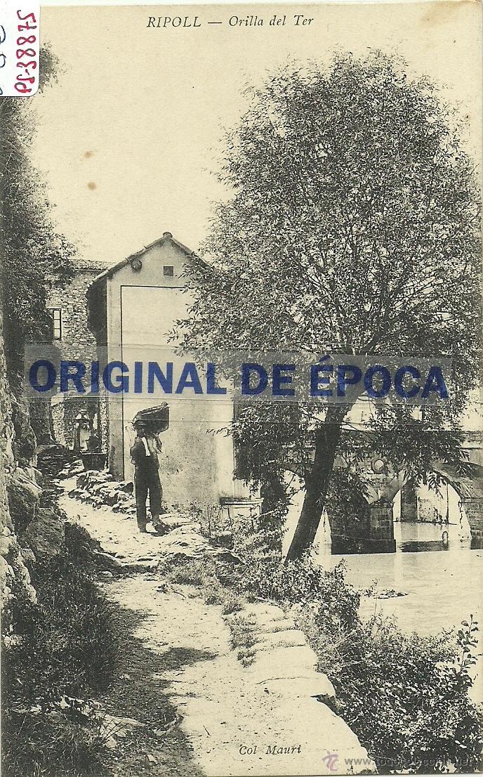 Postcards: (PS-38875)POSTAL DE RIPOLL-ORILLA DEL TER