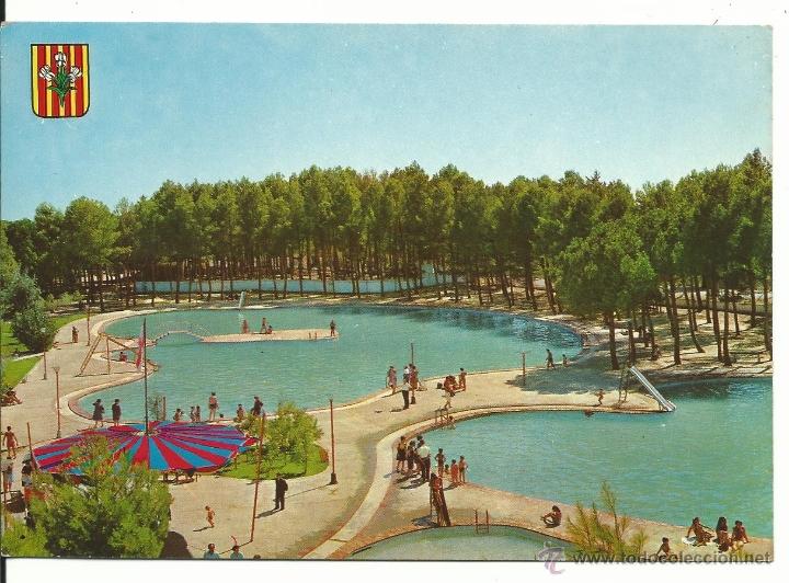 Postales: LERIDA N&ordm; 25 .- PISCINAS MUNICIPALES .- FOTO RAYMOND