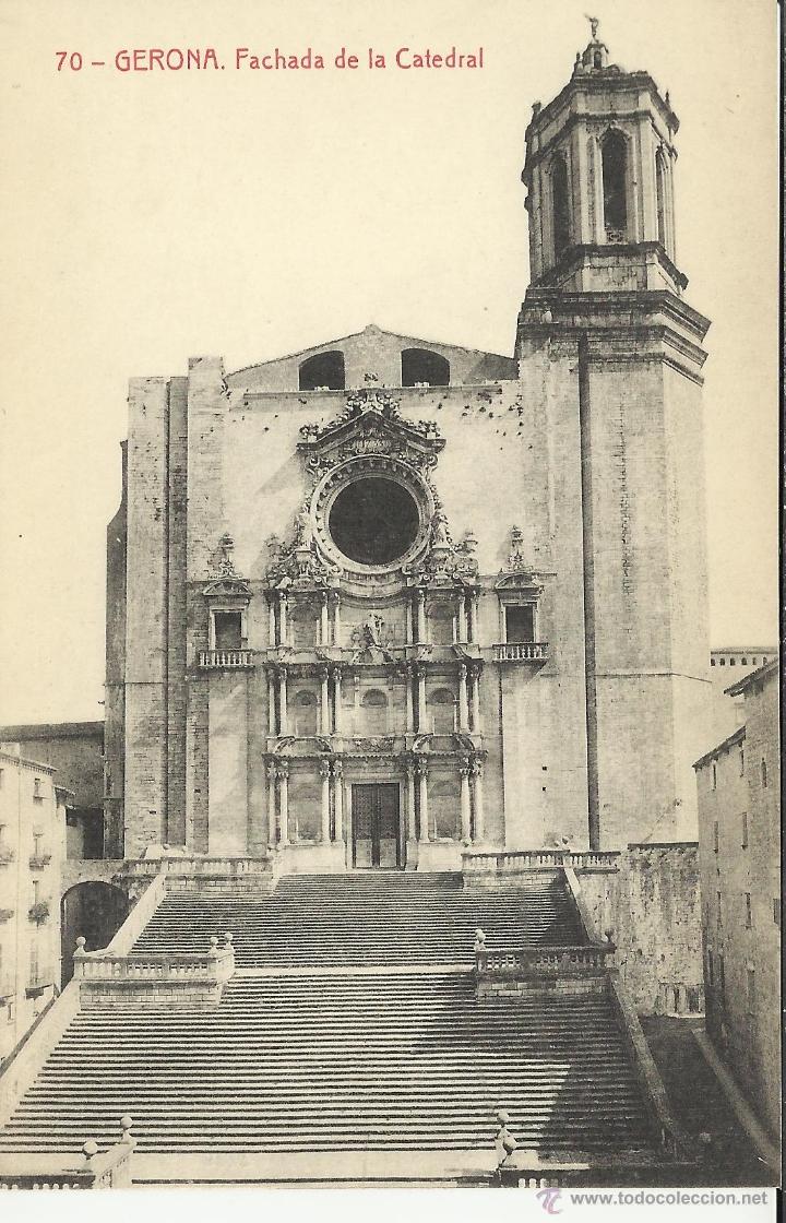 Postales: GERONA CATEDRAL SIN ESCRIBIR - Foto 1
