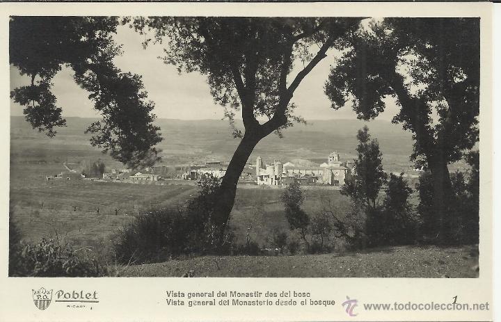 Postales: TARRAGONA MONASTERIO POBLET SIN ESCRIBIR - Foto 1