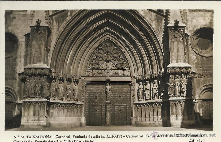 Postales: TARRAGONA CATEDRAL SIN ESCRIBIR - Foto 1