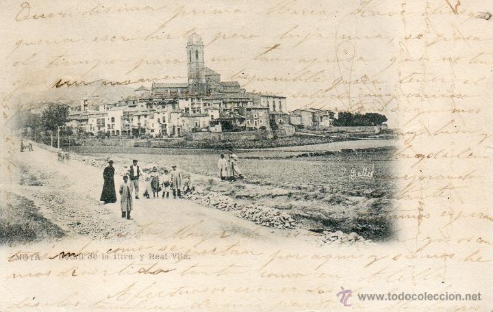 Postales: moya. detall de la vila - Foto 1