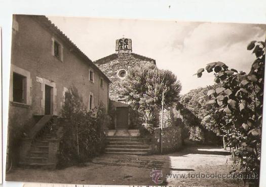 Postales: Santa Eugenia del Congost. 141. Iglesia parroquial. Exc.Vendrell. Vell i Bell