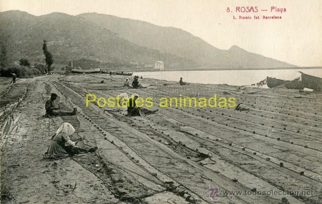 Postales: a02432 Rosas - Playa - Roisin N&ordm;8 - Foto 1