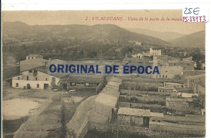 Postkarten: (PS-38973)POSTAL DE VILADECANS-VISTA DE LA PARTE DE LA MONTA&Ntilde;A