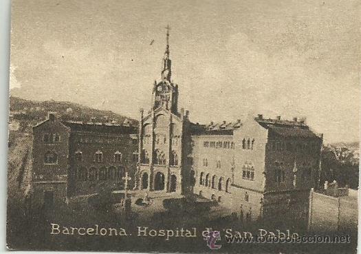 Postales: POSTAL ORIGINAL DECADA DE LOS 30. BARCELONA. N 979. HOSPITAL DE SAN PABLO. VER TAMA&Ntilde;O Y EXPLICACION