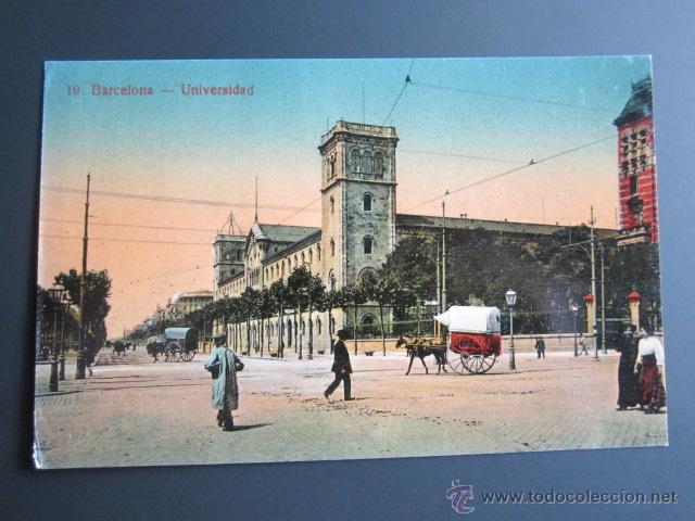 Postales: Postal Barcelona. Universidad. - Foto 1