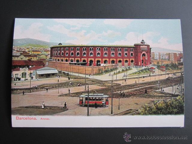 Postales: Postal Barcelona. Arenas. - Foto 1
