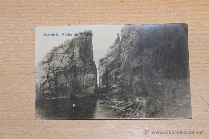 Postales: BLANES - PLATJA DE SAGUIA - SIN CIRCULAR - Foto 1