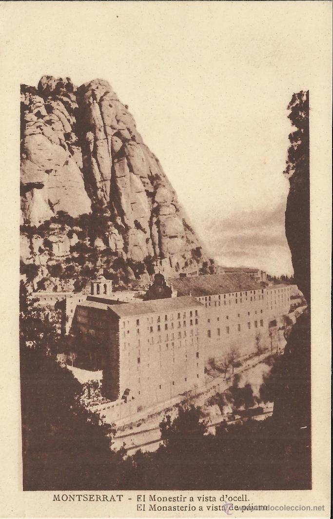 Postales: BARCELONA MONASTERIO MONTSERRAT - Foto 1
