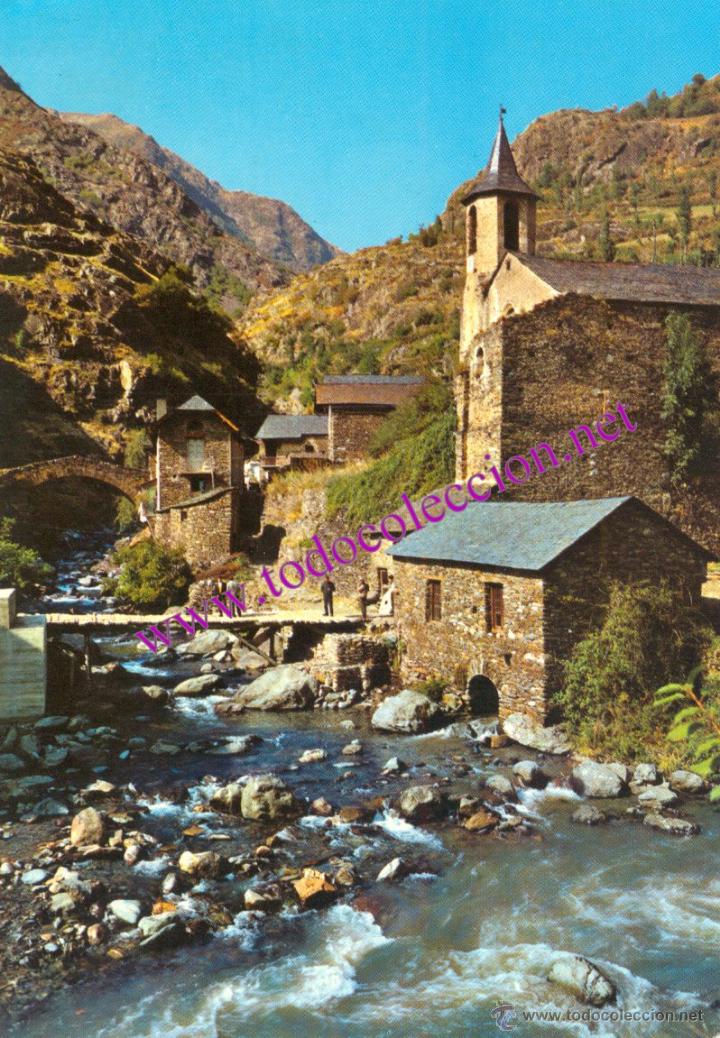Postales: TABESCAN - PIRINEO CATALAN - VALL DE CARDOS (POSTAL DE 1968)