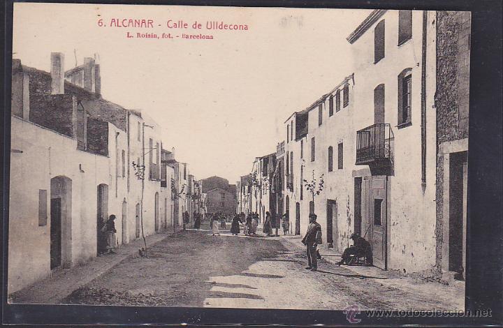 Postales: POSTAL ALCANAR CALLE ULLDECONA - Foto 1