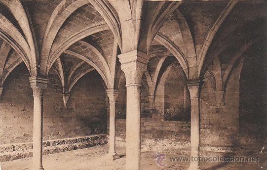 Postkarten: Monasterio de Santes Creus, aula capitular, editor: Riosin n&ordm; 32