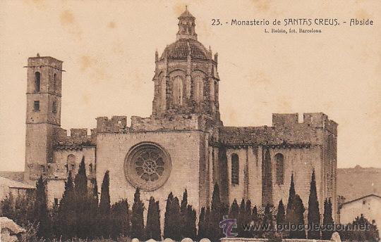 Postkarten: Monasterio de Santes Creus, Abside, editor: Riosin n&ordm; 23