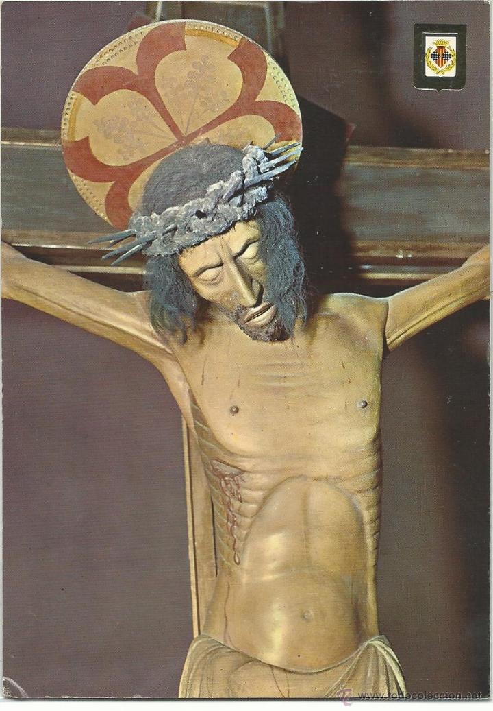 Postales: BALAGUER N&ordm; 5609 IMAGEN DEL SANTO CRISTO / ESCUDO DE ORO / SIN FRANQUEAR