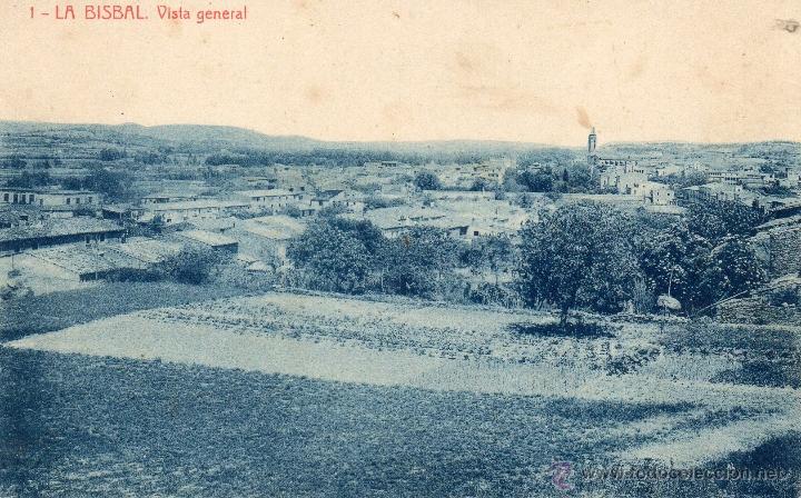 Postales: la bisbal. 1 vista general. thomas - Foto 1