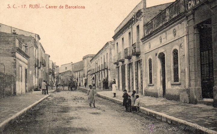 Postales: rubi. 17 carrer de barcelona. thomas - Foto 1