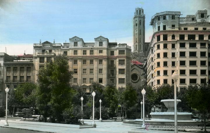 Postales: Lerida. Plaza del Gobierno Civil. 41 Ediciones Garc&iacute;a Garrabella