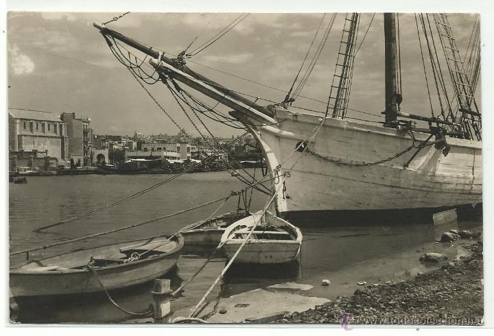 Postales: TARRAGONA.-UN DETALLE DEL PUERTO.-N&ordm; 59 .-FOTO R.SEGU.-CASA CHINCHILLA
