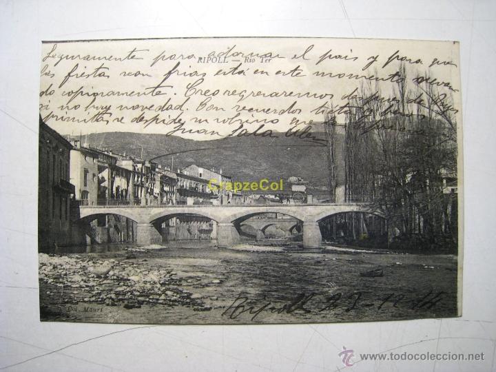 Postales: RIPOLL: RIO TER - POSTAL ORIGINAL - Foto 1