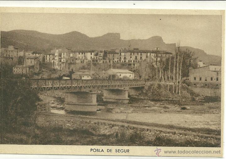 Postales: POBLA DE SEGUR (L&Eacute;RIDA) - Foto 1