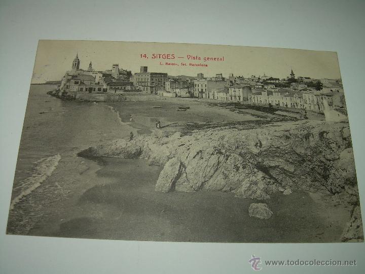 Postales: ANTIGUA POSTAL........SITGES. - Foto 1