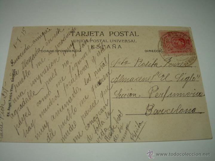 Postales: ANTIGUA POSTAL................SAN FELIU DE CODINAS. - Foto 2