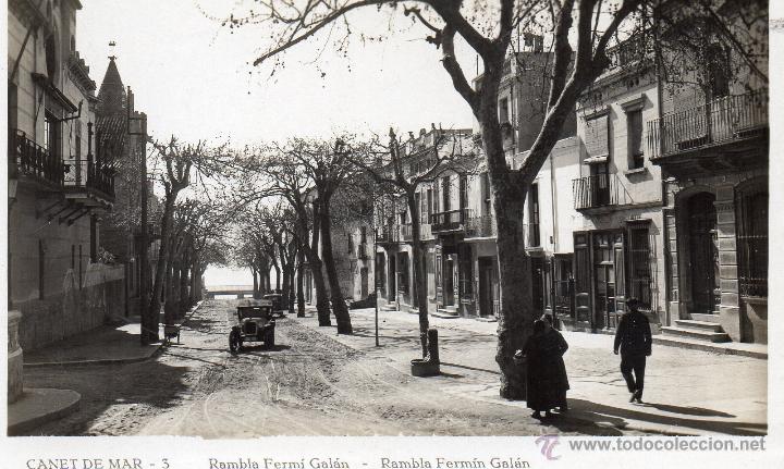 Postales: canet. 3 rambla ferm&iacute; gal&aacute;n - Foto 1
