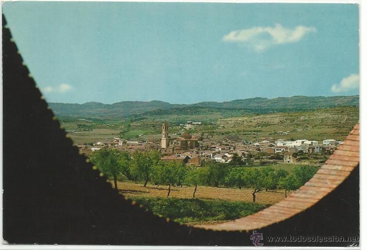 Postales: TARRAGONA / SARREAL / VISTA GENERAL / EXCLUSIVA VDA. POTAU / SIN FRANQUEAR