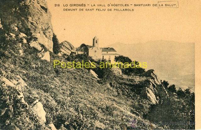 Postcards: a02766 La Vall D'hostoles - Santuari De La Salut - Apec N&ordm;218