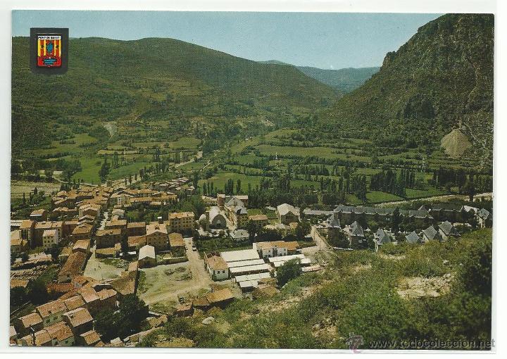 Postales: PONT DE SUERT.-VISTA GENERAL.-EDICIONES FISA N&ordm; 2282.-SIN CIRCULAR