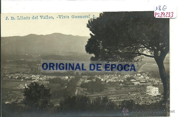Postkarten: (PS-39233)POSTAL FOTOGRAFICA DE LLINAS DEL VALLES-VISTA GENERAL