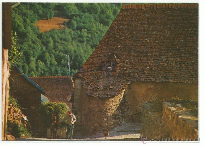Postales: VALLE DE ARAN.-CONSTRUCCIONES TIPICAS.- FOTO CAMPA&Ntilde;&Aacute;.-POSTALES KOLORHAM.-SIN CIRCULAR