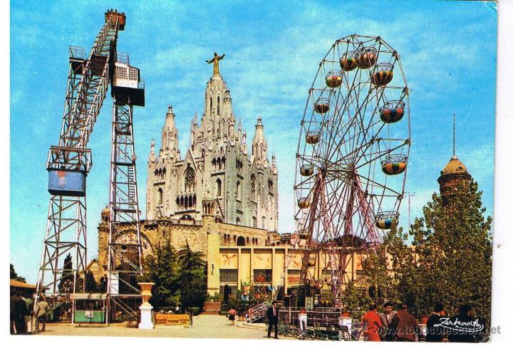 Postales: POSTAL: BARCELONA. TIBIDABO - Foto 1