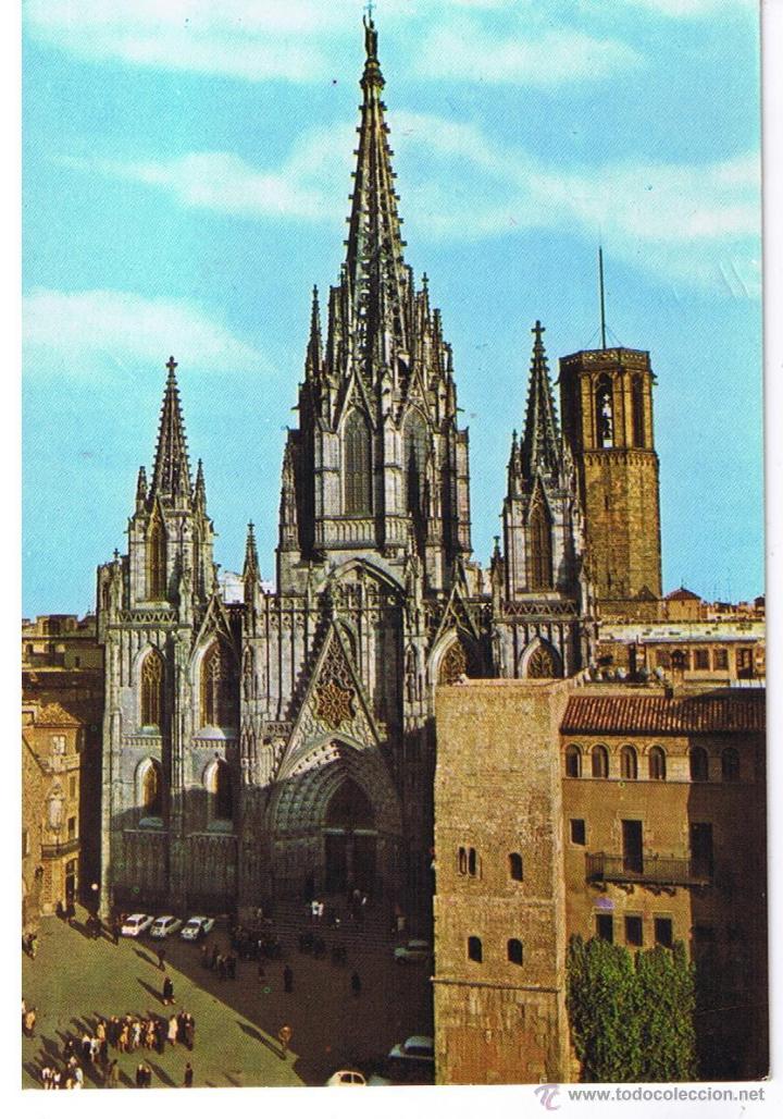 Postales: POSTAL: BARCELONA. CATEDRAL - Foto 1
