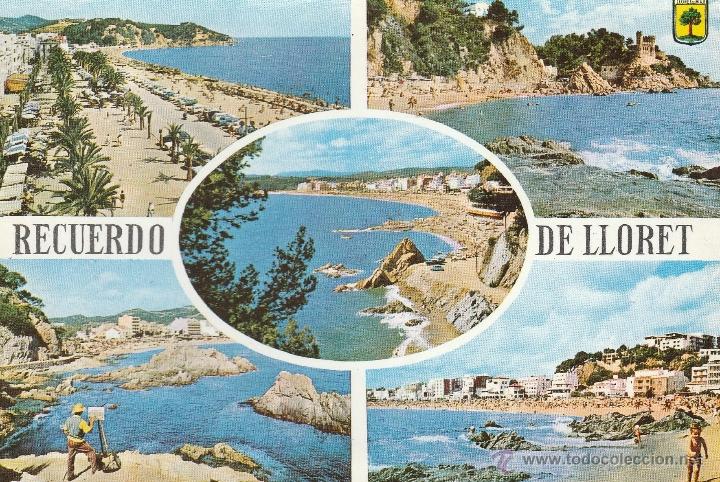 Postales: N&ordm; 12426 POSTAL LLORET DE MAR GIRONA - Foto 1