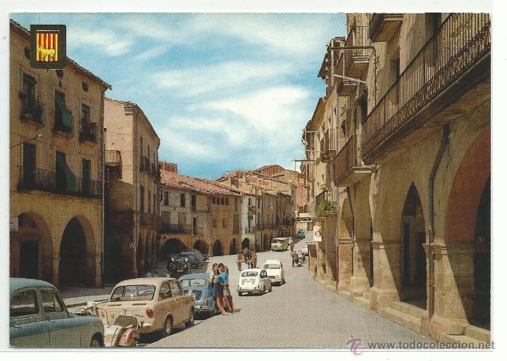 Postales: BORJAS BLANCAS .- PLAZA DE ESPA&Ntilde;A .- N&ordm; 5582 COMERCIAL ESCUDO DE ORO