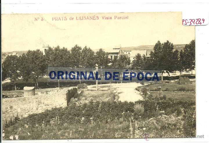 Postcards: (PS-39289)POSTAL FOTOGRAFICA DE PRATS DE LLUSANES-VISTA PARCIAL.DIRIGIDA A CASA TUFA(COLLBATO)
