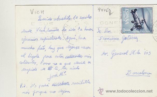 Postales: Vich, editor: Sin datos, circulada, ver el dorso - Foto 2
