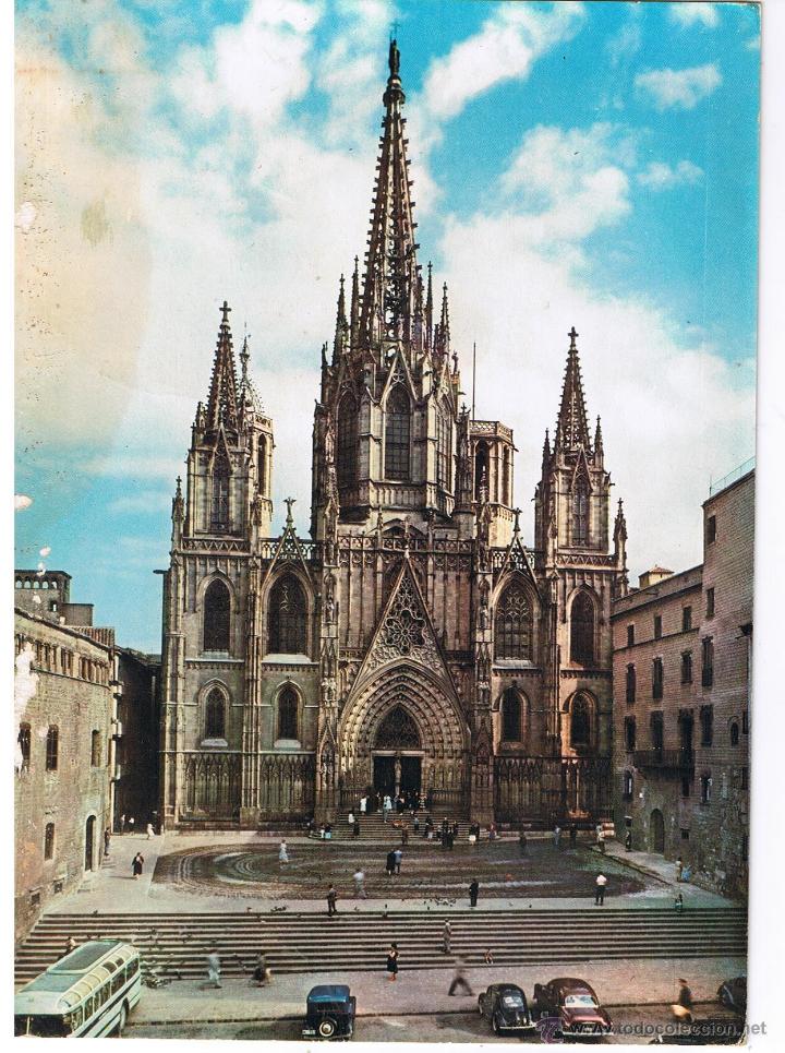 Postales: POSTAL: BARCELONA. LA CATEDRAL - Foto 1