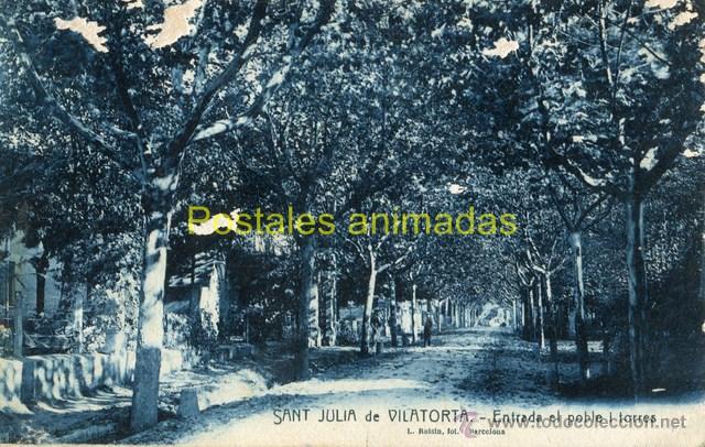 Cartes Postales: a02289 Sant Julia De Vilatorta - Entrada Al Poble I Torres - Roisin