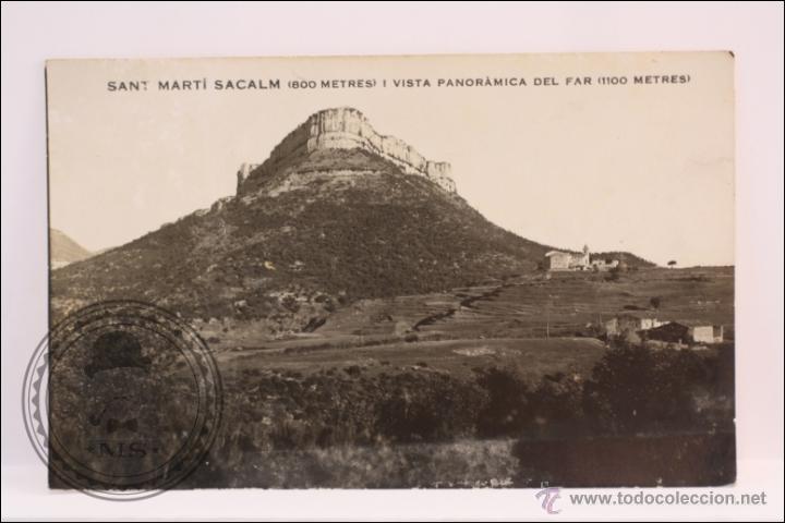 Postais: Postal Antigua Fotogr&aacute;fica - Sant Hilari Sacalm. Vista Panor&aacute;mica del Far - Negtor - Sin Circular