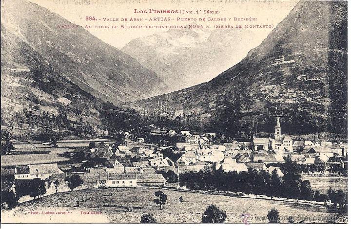 Postales: PS4015 VALLE DE AR&Aacute;N 'ART&Iacute;AS - PUERTO DE CALDES Y BECIBERI'. LABOUCHE FR. SIN CIRCULAR