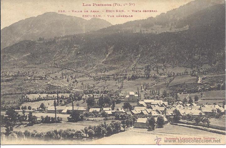 Postales: PS4024 VALLE DE AR&Aacute;N 'ESCUNAN - VISTA GENERAL'. LABOUCHE FR. SIN CIRCULAR